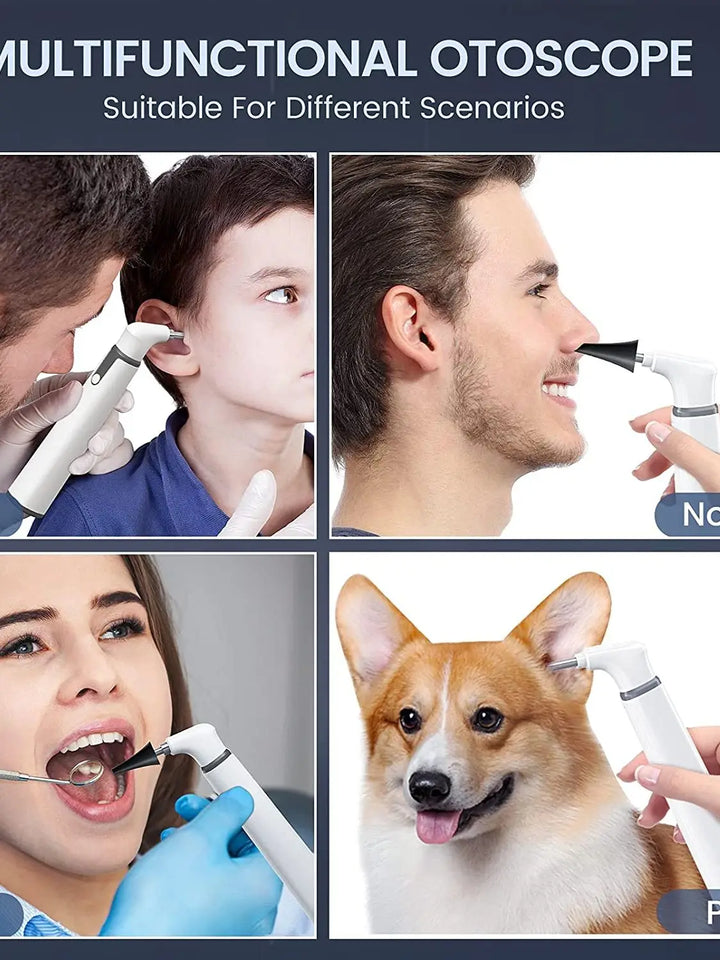 WiFi Digital Otoscope 3.9mm Ear Camera for iPhone & Android – Ear Wax Removal & Inspection Tool