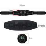 120cm Abdominal Massager Waist Belt Fitness Equipment Muscle Toner Abdominal Muscle Training