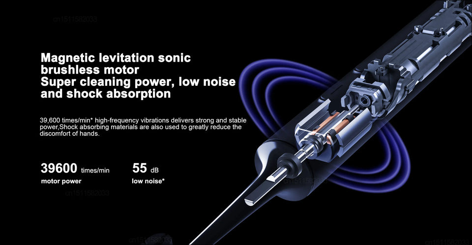 Xiaomi MIJIA T700 Sonic Electric Toothbrush – Ultrasonic Smart Toothbrush with APP Control & Teeth Whitening Technology