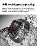 2025 Uric Acid & Blood Fat Smartwatch – ECG+PPG, Pulse, Blood Pressure, Bluetooth Call & Sports Fitness Health Tracker