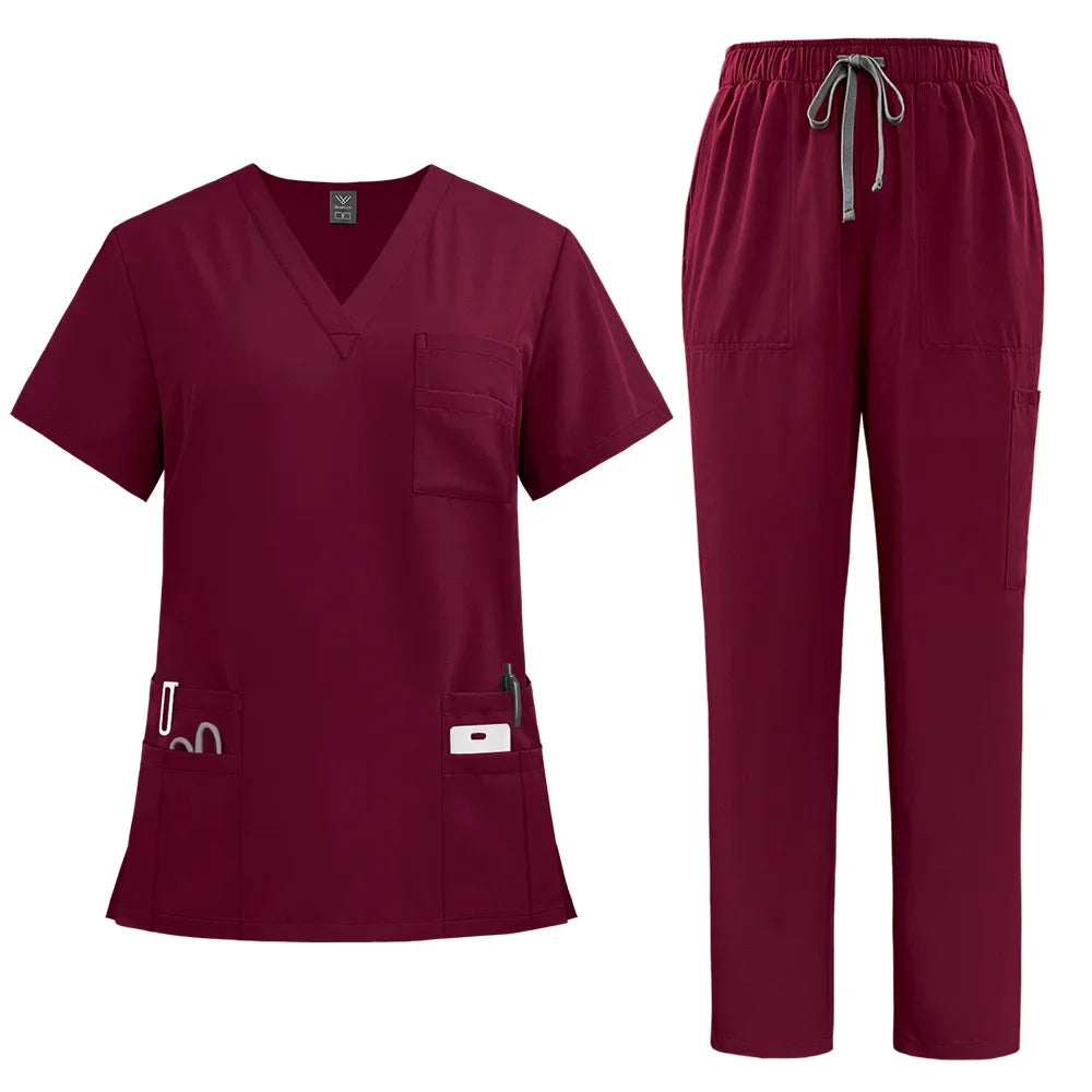 Women’s Scrub Sets with Accessories – Hospital & Spa Workwear