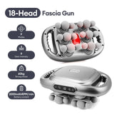 42-Head Fascia Massage Gun – High-Frequency Muscle Massager for Back, Neck, Shoulder & Waist Relief
