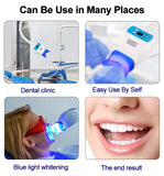 Professional LED Teeth Whitening Lamp – Cold Blue Light Dental Bleaching Machine with Center Pillar Stand