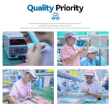 Seago Sonic Electric Toothbrush – USB Rechargeable Ultrasonic Tooth Brush with 10 Replacement Heads