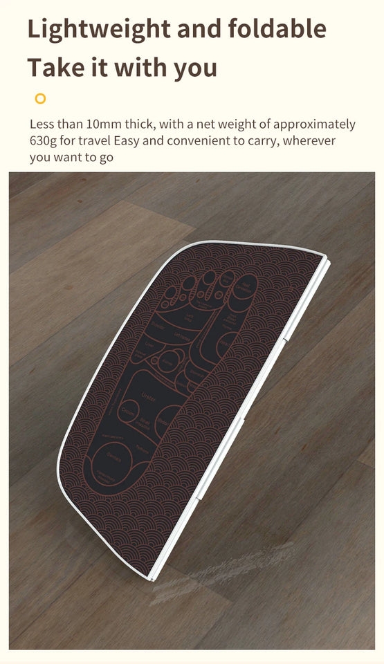 JianYouCare EMS Foot Massager Pad remote control Muscle Stimulation Improves Blood Circulation Acupoints massage usb charge home