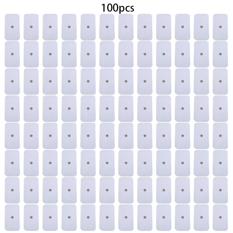 30/50/100PCS Electrode Pads Conductive Gel For Electrode Stickers Electrodes Massager Nerve Muscle Stimulator