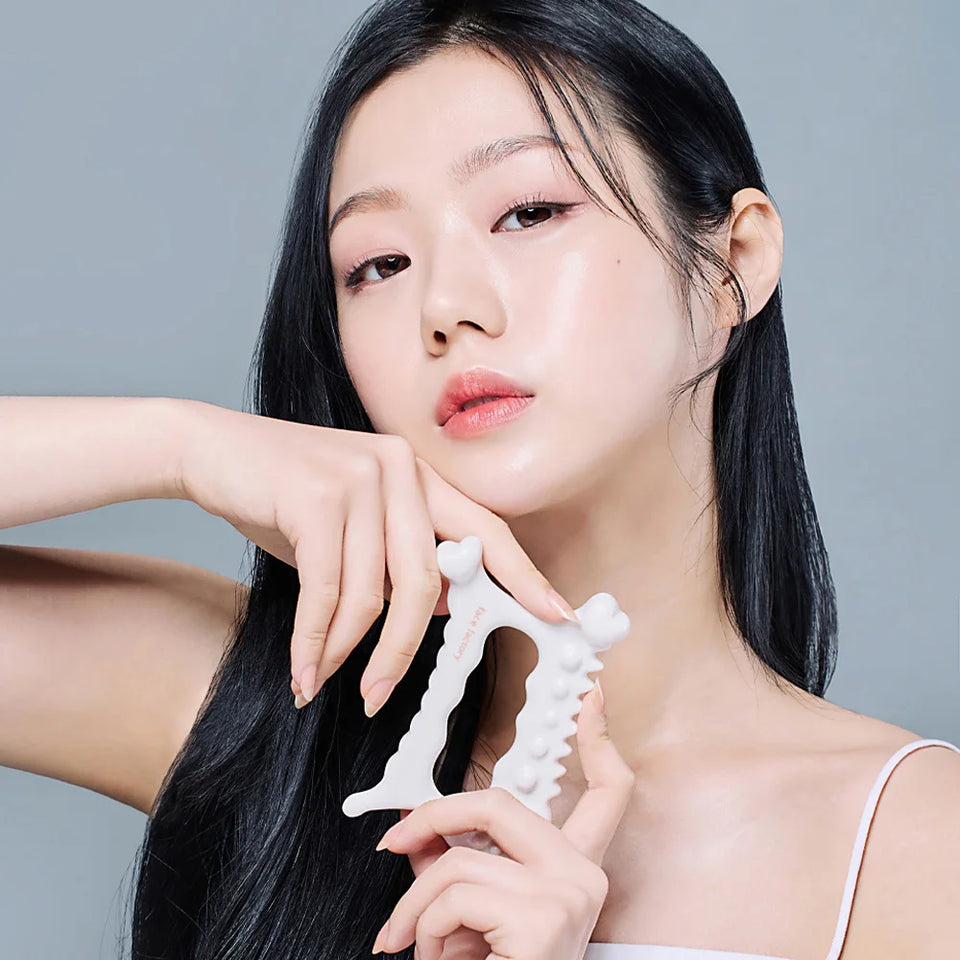 D-tok Skin scraping Gua sha ceramic Korea Gouache scraper tools face massager Face Factory head massager
