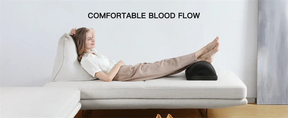 Foot Rest for Under Desk At Work, Comfortable Foot Stool with 2 Adjustable Heights for Office, Home, Car