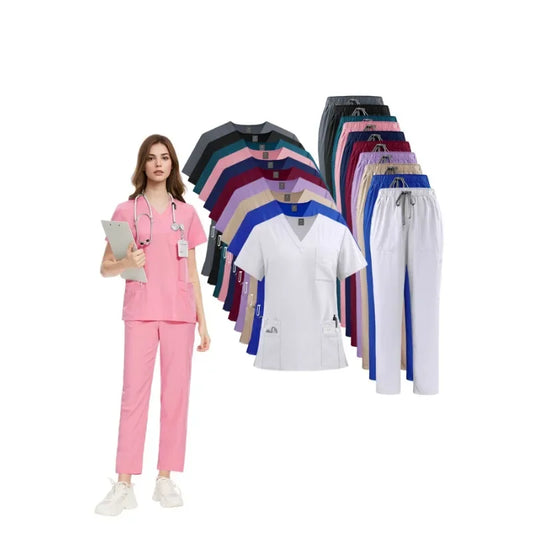 Women’s Scrub Sets with Accessories – Hospital & Spa Workwear