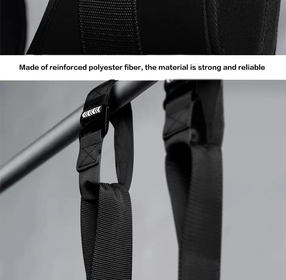 1 Pair Abdominal & Leg Muscle Hanging Sling Straps – Pull-Up Training for Horizontal Bars