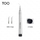 Dental Ultrasonic Air Scaler – Tooth Calculus Remover with 3 Cleaning Tips for Whitening & Hygiene