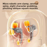 Upgrade Electric Full Body Massage Chair Neck Back Waist Leg Vibration Kneading Shiatsu Cushion Seat Relaxation Trapezius Massag