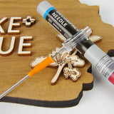 Sanke Rescue Pneumothorax Decompression Needle – 50G Chest Catheter for Trauma & First Aid IFAK Kits