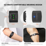 COOSPO HW9 Armband Heart Rate Monitor – BLE5.0 & ANT+ Compatible for Fitness & Cycling