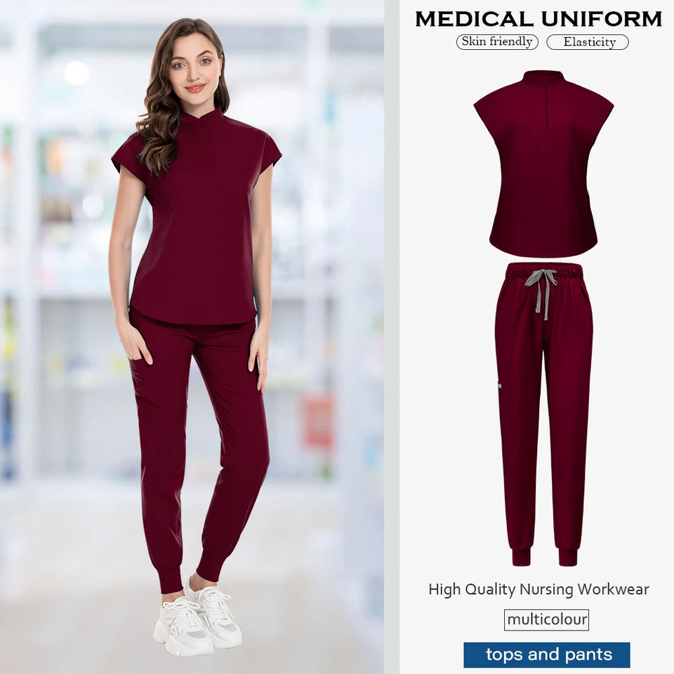 Medical & Surgical Uniform Set – Professional Hospital, Clinic, Veterinary & Pharmacy Workwear for Doctors and Nurses