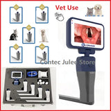 Mexico Local Stock 3.5 Inch HD Touch screen Anesthesia Digital Video Laryngoscope 6 sizes Reusable Sterilizable Blades Optional