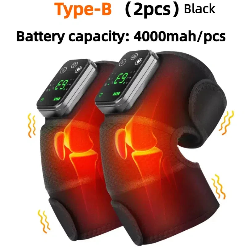 3-in-1 Electric Shoulder Heating Pad with 3-Speed Vibration – Thermal Muscle Relaxation Massager for Shoulder & Neck Care