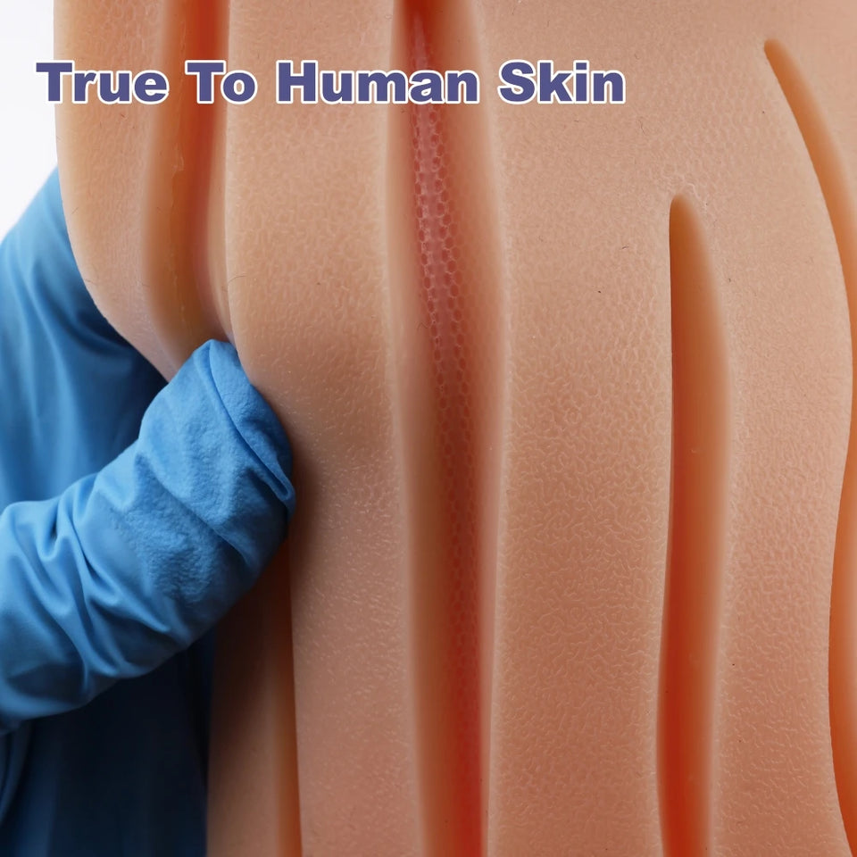 Medical Suture Practice Kit – Surgical Training Set with Skin Pad Model & Tools for Students