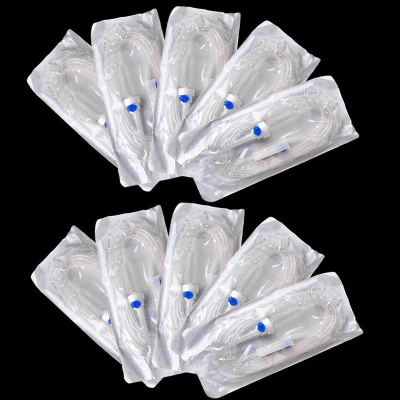 AZDENT Dental Irrigation Tubes 10pcs – Disposable Sterile Hose Kit for Implant Surgery (Fits W&H & NSK)