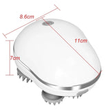 Infrared Scalp Massager with 4 Kneading Massage Heads Head Body Massager for Hair Growth Stress Relax Red Light Nourishes Hair