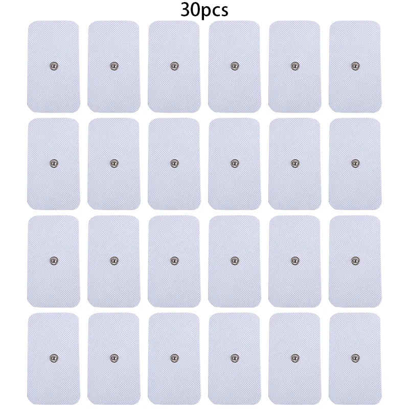 30/50/100PCS Electrode Pads Conductive Gel For Electrode Stickers Electrodes Massager Nerve Muscle Stimulator