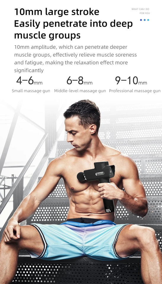 Booster M2-D Deep Tissue Massage Gun – Portable Percussion Muscle Massager