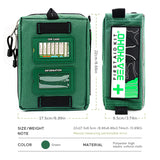 BearHoHo Size M First Aid Kit – Professional Medical Rescue Kit for Outdoor, Car, Travel, School & Hiking Emergencies