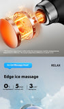 Fascia Massage Gun with Hot & Cold Heads – Adjustable Percussion Muscle Massager