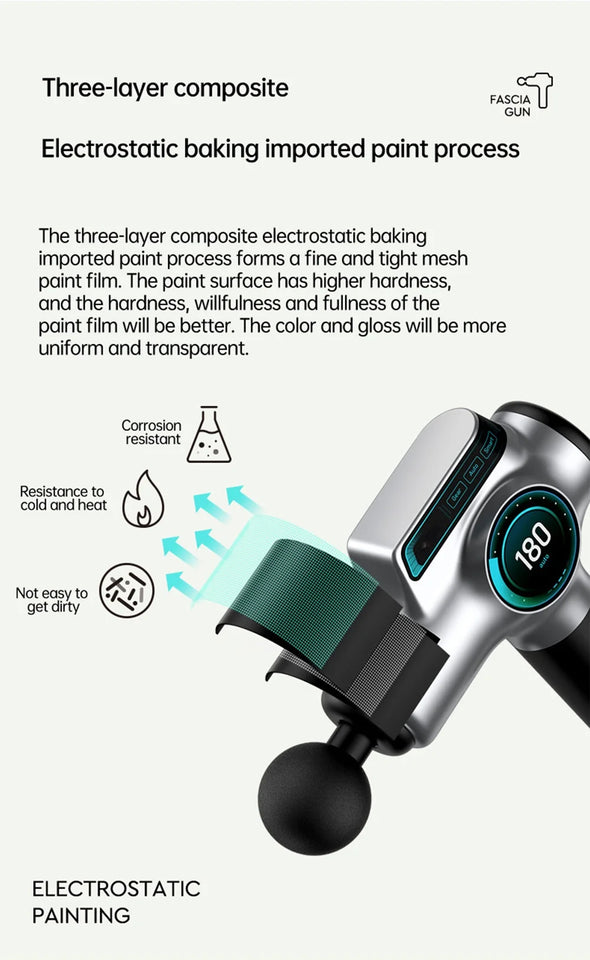 99-Speed Professional Muscle Massage Gun – Deep Tissue Massager for Neck, Back & Full Body Recovery