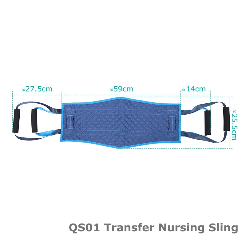 Lefeke Elderly Transfer & Turnover Belt – Nursing Shift Pad for Bedridden Patient Mobility and Care