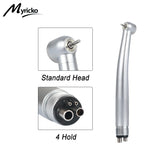 High-Speed LED Dental Handpiece – Straight Turbine Drill with Electric Motor for Dentistry