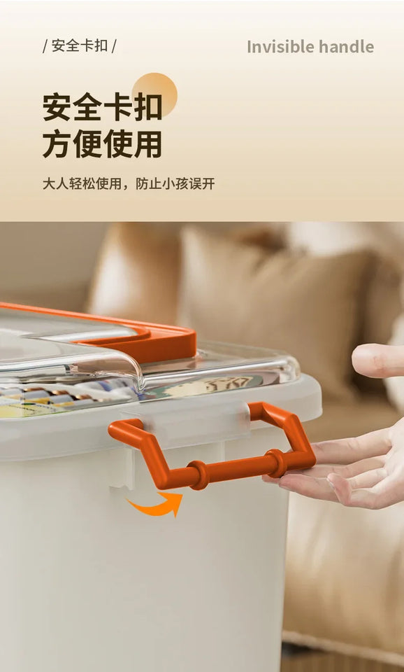 Large Capacity Portable First Aid Kit with Multi-layer Medicine Storage – Family Emergency Medical Box