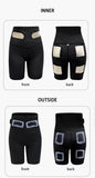 Intelligent Microcurrent EMS Shaping Yoga Shorts Muscle Stimulation Massage Shorts Slimming Leg Exercise Suitable for Gym