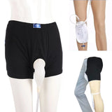 Reusable Male Wearable Silicone Urine Bag with Catheter & Drainage System