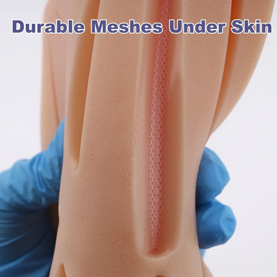 Medical Suture Practice Kit – Surgical Training Set with Skin Pad Model & Tools for Students