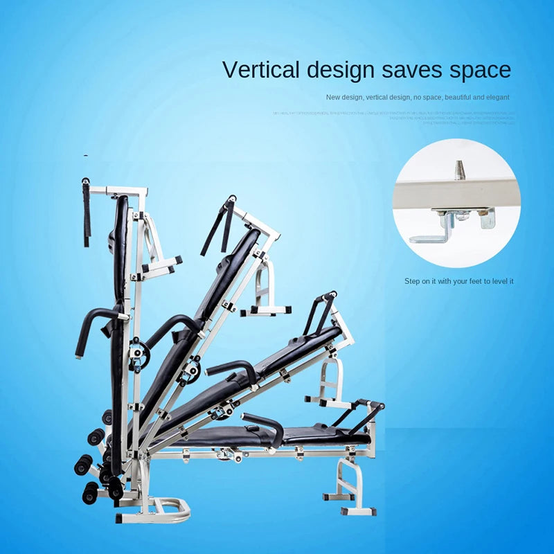 MIYAUP 2025 Medical Lumbar & Neck Traction Bench – Home Pain Relief & Tensioner