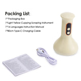 Smart Cupping Massage Machine with Red Light & Heating – 9-Level Vacuum Suction for Body Therapy & Cellulite Relief