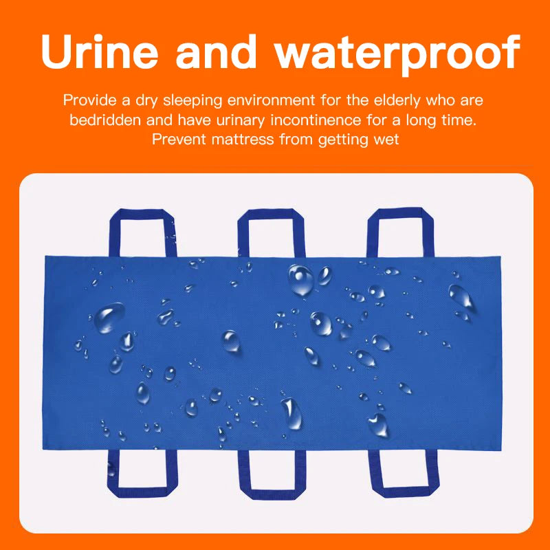 Elderly & Disabled Transfer Belt – Nursing Shift Pad & Turn Over Aid for Bedridden Patient Mobility