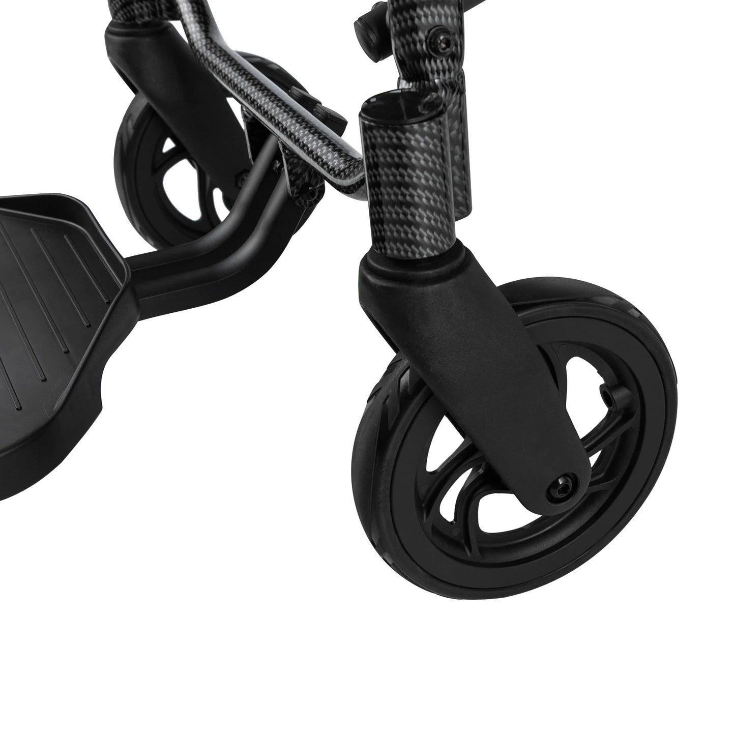 Super Lightweight Reclining Travel Wheelchair – Portable Folding Transport Chair with Adjustable Headrest for Seniors