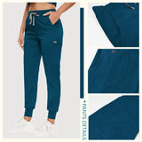 Unisex Medical Scrub Set with Pockets – Jogger-Style Nurse & Doctor Uniform for Clinical, Surgical & Veterinary Work