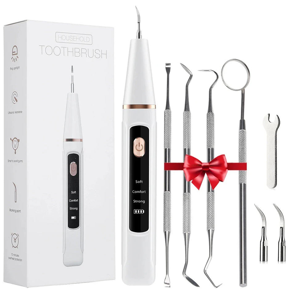 Ultrasonic Dental Scaler – Electric Teeth Cleaner & Tartar Remover for Plaque and Calculus Removal