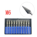 10PCS Assorted Tungsten Steel Dental Polisher Burs – 2.35MM Low-Speed Handpiece Drill Bits for Dental Lab