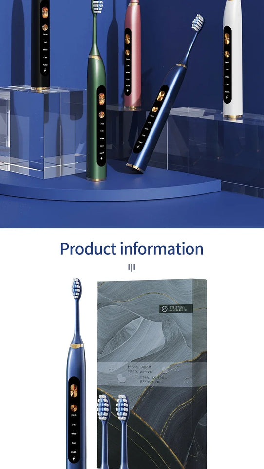Xiaomi Youpin Sonic Electric Toothbrush – USB Rechargeable, IPX7 Waterproof, 3 Modes, 180-Day Battery Life