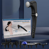 Fascia Massage Gun with Hot & Cold Heads – Adjustable Percussion Muscle Massager