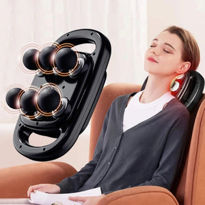 6-Head Massage Gun – Deep Tissue Percussion Massager for Neck, Spine & Full Body Muscle Relief