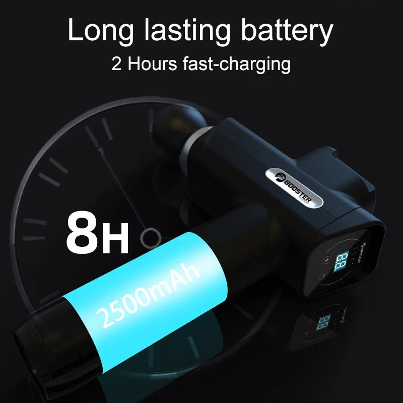 Booster M2-D Deep Tissue Massage Gun – Portable Percussion Muscle Massager