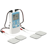 28 Modes TENS Unit Machine EMS Electric Muscle Therapy Stimulator Physiotherapy Pulse Massage Adjustable Abdominal Body Massager