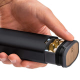 7-Day Premium Aluminum Pill Organizer – Large Capacity Weekly Pill Box for Vitamins, Supplements & Medicine