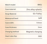 Waterproof Smart Fitness Bracelet – Activity Tracker with Heart Rate, Sleep Monitor & Pedometer for Men & Women (Android & iOS)