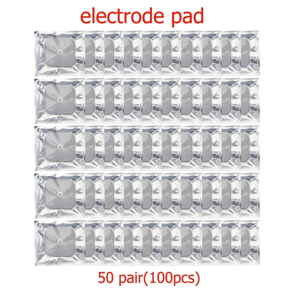 25-Mode TENS Pulse Low Frequency Physiotherapy Machine EMS Body Acupuncture Massager 40-Level Nerve Muscle Electrostimulator